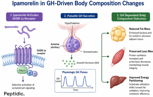 How Does Ipamorelin Achieve Selective GH Signaling for Body Composition Modulation?