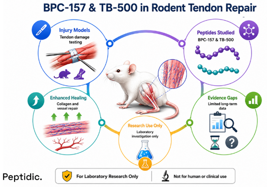 Preclinical Assessment of BPC-157 and TB-500 in Rodent Tendon Repair Systems