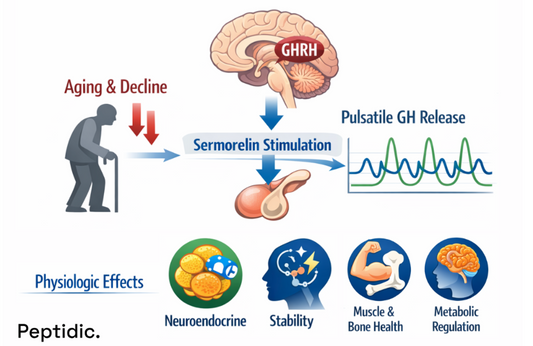How Is Sermorelin Evaluated for Balanced Hormonal Signaling in Endocrine Research?