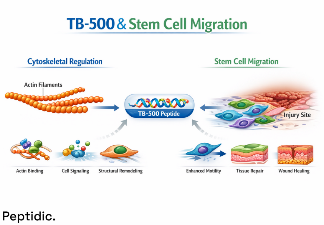 How TB-500 Modulates Cytoskeletal Regulation and Stem Cell Migration During Tissue Regeneration?