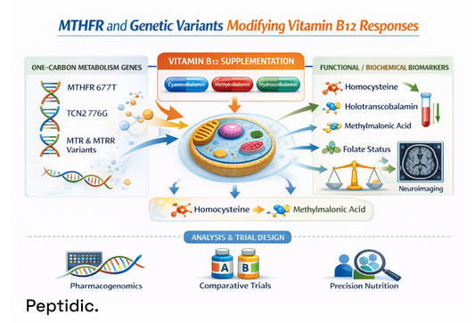 Are MTHFR and Related Genetic Variants Linked to Variability in Vitamin B12 Response?